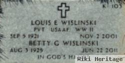 Louis E Wislinski