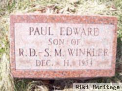 Paul Edward Winkler