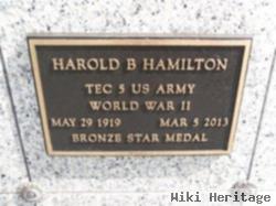 Harold B Hamilton