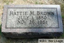 Hattie M. Brown