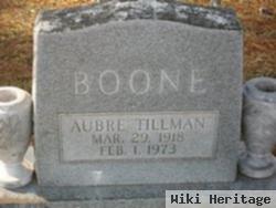 Aubre Tillman Boone, Sr