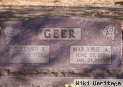 Marjorie Ann Trace Geer