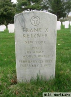 Francis Xavier "frank" Ketzner