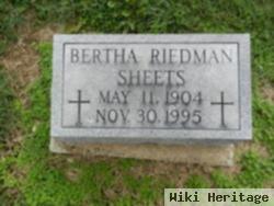 Bertha Riedman Sheets