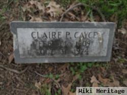 Claire Pebley Cayce