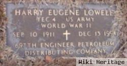 Harry Eugene Lowell