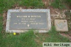 William M Buntin