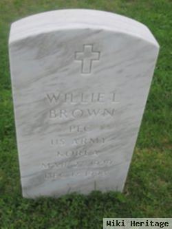 Willie L Brown