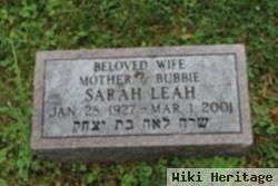 Sarah Leah Cohen