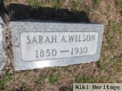 Sarah A. Wilson