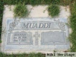 Mrs Hanna Muaddi