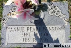 Annie Pearl Benson