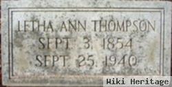 Letha Ann Payne Thompson