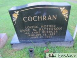 Anne M Patterson Cochran