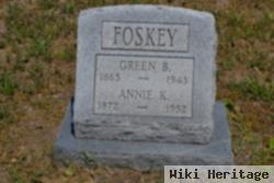 Edward Greensbury "green" Foskey