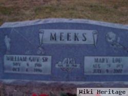 William Guy "bill" Meeks, Sr