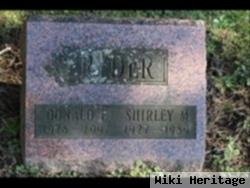 Shirley M Perkins Ryder