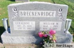 William Wesley "bill" Breckenridge