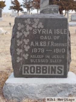 Syria Isle Robbins