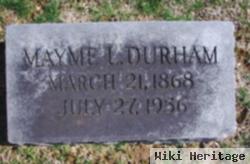 Mary Priscilla "mayme" Lucas Durham