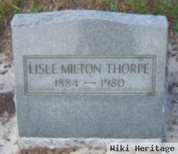 Lisle Milton Thorpe