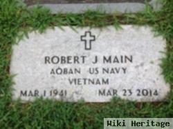 Robert J "bob" Main