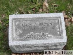 Mary J Brown