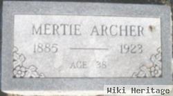 Myrtle "mertie" Lakey Archer