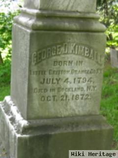 George Darbee Kimball