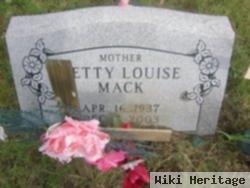 Betty Louise Mack