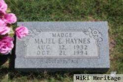 Majel Yevette "madge" Haynes