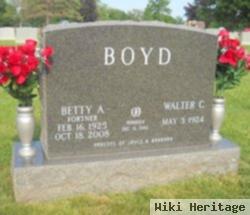 Betty A Fortner Boyd