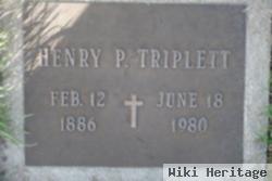 Henry P Triplett