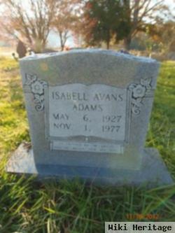 Isabell Avans Adams