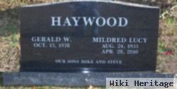 Mrs Mildred Lucille Breeden Haywood