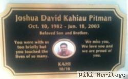 Joshua David Kahiau Pitman