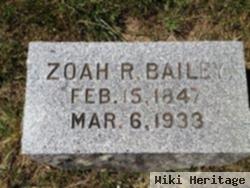 Zoah R Bailey