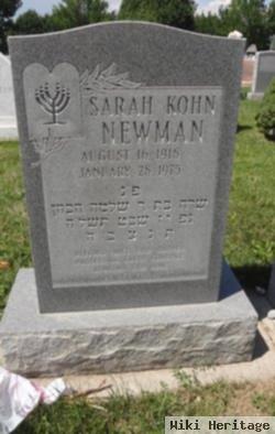 Sarah Kohn Newman