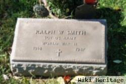 Sgt Ralph W Smith