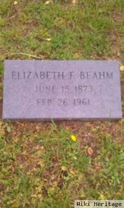 Elizabeth Frances Beahm