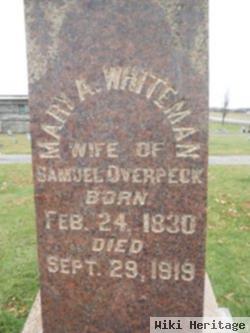 Mary A. Whiteman Overpeck