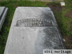 Mary Jane Walton Cooper