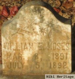 William E Moses