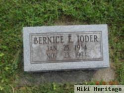 Bernice E. Yoder