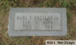 Burl T. Preslar, Sr