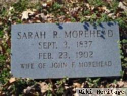 Sarah R. Fawbush Morehead