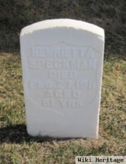 Henrietta Martin Speckman