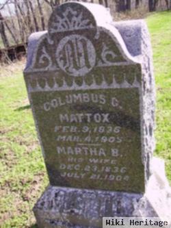 Martha B Brotherton Mattox