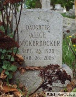 Alice Kieper Knickerbocker