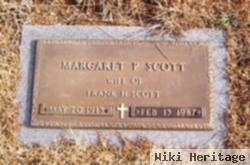 Margaret P Scott